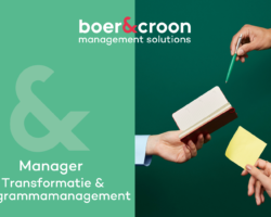 Manager Transformatie Programmamanagement